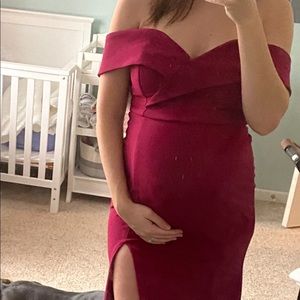 Lulus Magenta Maxi Dress